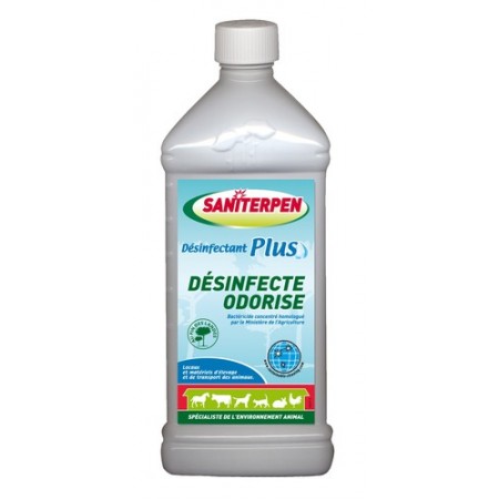 Saniterpen plus Désinfectant odorisant concentré1 l