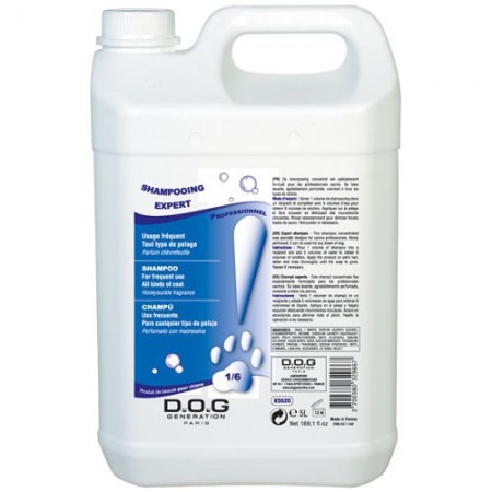 Shampooing DOG GENERATION EXPERT 5L