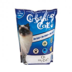 Litiére Crystal cat Silice 4L