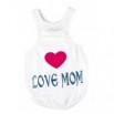 Tee Shirt Blanc "LOVE MOM" 