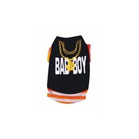 Tee Shirt Noir "BAD BOY" 