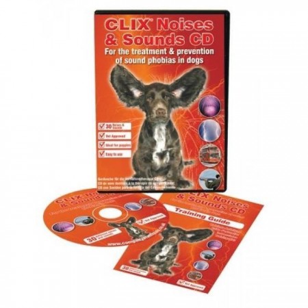 CLIX CHIEN CD DE SONS ET DE BRUITS POUR CHIOT ET CHIEN 