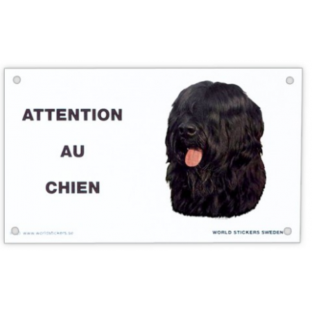 Plaque "Attention au chien "