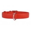 Collier en cuir CollaR Rouge Glamour  35mm