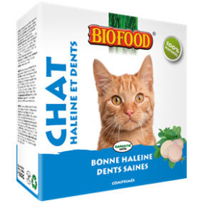 Bonbon pour chat "bonne haleine dents saines "
