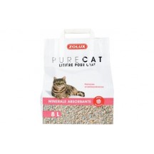 Litière Pure Cat minérale absorbante 8L