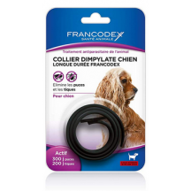 Collier Antiparasitaire longue durée pour Chien noir