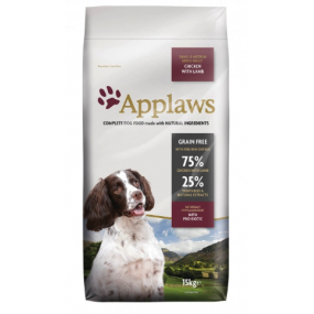 APPLAWS Adulte Small/Medium Poulet et Agneau Grain Free 15kg 