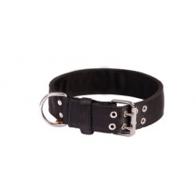 COLLIER BULL  NOIR 5 cm