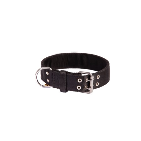 COLLIER BULL  NOIR 5 cm