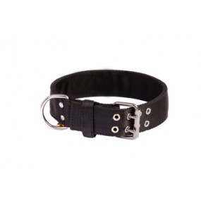 COLLIER BULL  NOIR 5 cm