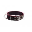 COLLIER BULL  NOIR 4 cm