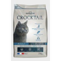 CROCKTAIL ADULTE STERILISE POISSON 2KG 