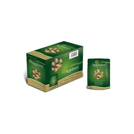 Boite de Pochon Poulet aux asperges 12 x 70gr