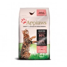 Applaws chat adulte  Poulet et extrait de Saumon 400 gr