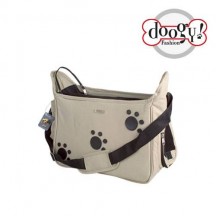 Sac Doogy à motif pattes beige