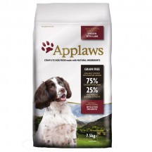 APPLAWS Adulte Small/Medium Poulet et Agneau Grain Free 7,5kg 