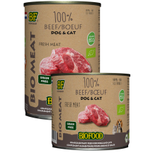 Boite BIOMEAT à la viande de boeuf 400gr