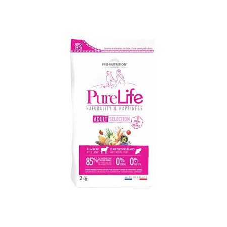 PURE LIFE SELECTION ADULT AGNEAU 11Kg 