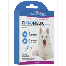 Pipettes Fipromedic Duo 268mg pour grands chiens x2