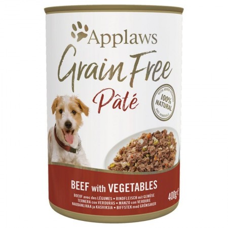 Boite Applaws Grain Free boeuf et légumes 