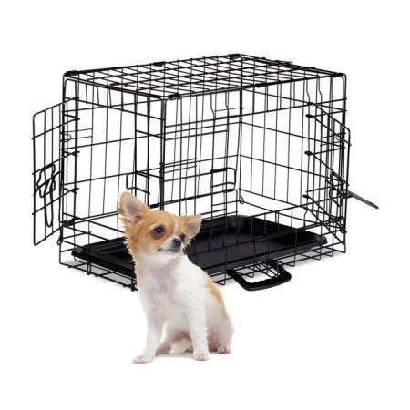 Cage métallique deluxe avec porte latérale coulissante T 61