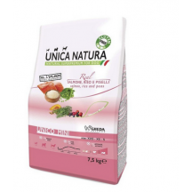 Gheda Unica Natura Salmon Mini 7,5kg Tout Ages