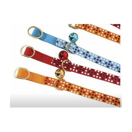 Collier Chat Colorful BLEU 