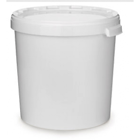 Seau Alimentaire Blanc Grand Modele 43L