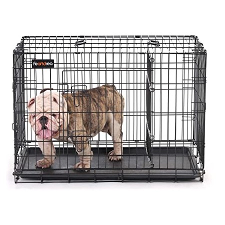 Cage métallique deluxe avec porte latérale coulissante T 107