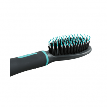 Brosse Bi-matière noir pour chien S Anah 