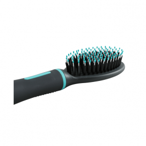 Brosse Bi-matière noir pour chien S Anah 