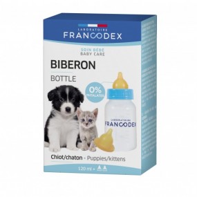 Biberon 120 ml Pour Chiots et Chatons 