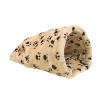 Panier douillet pour chat en forme de chaussette - motif pattes