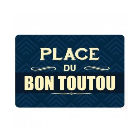 Tapis " Place du bon toutou" grand modele 