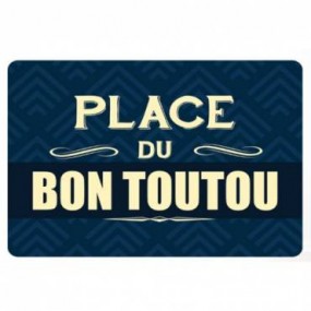 Tapis " Place du bon toutou" grand modele 