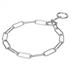 Collier sanitaire 3 mm maille longue Inox 