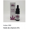 Huile de CBD pour chiens et chats 5% neutre