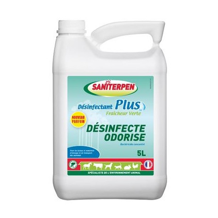 Saniterpen plus Désinfectant odorisant concentré 5L