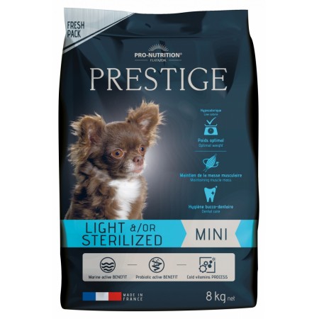 PRESTIGE MINI LIGHT AND STERILISE ADULT PRO NUTRITION 3KG 