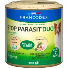 Stop Parasit Duo pour chien 60 Comprimés 