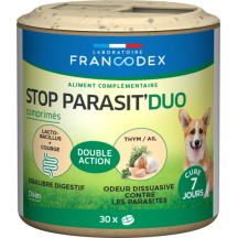 Stop parasit'duo pour chien  30 Comprimés 