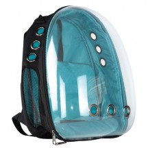 Sac à dos Space pour chien ou chat Turquoise