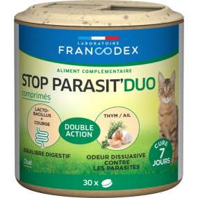 Stop parasit'duo pour chat 30 Comprimés 