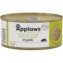 Applaws boîtes de 156gr pour chat adulte - Filet de Thon aux Algues