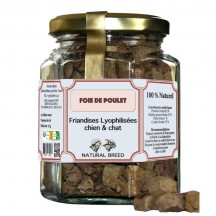 Topper NATURAL BREED lyophilisé Foie de poulet 