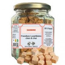 Topper NATURAL BREED lyophilisé Saumon - Chat&Chien