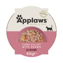 Applaws Pots filet de thon et crevette 60gr