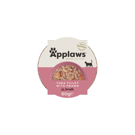 Applaws Pots filet de thon et crevette 60gr