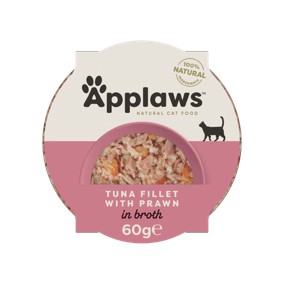 Applaws Pots filet de thon et crevette 60gr